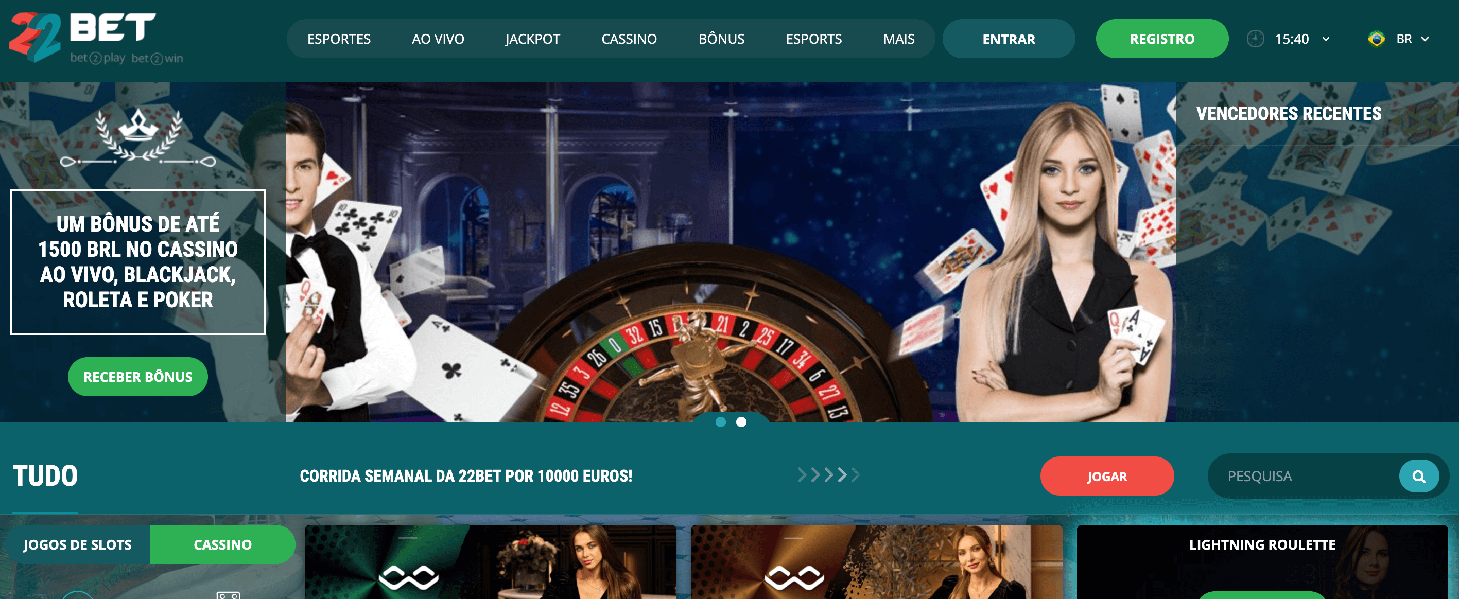 22Bet Cassino