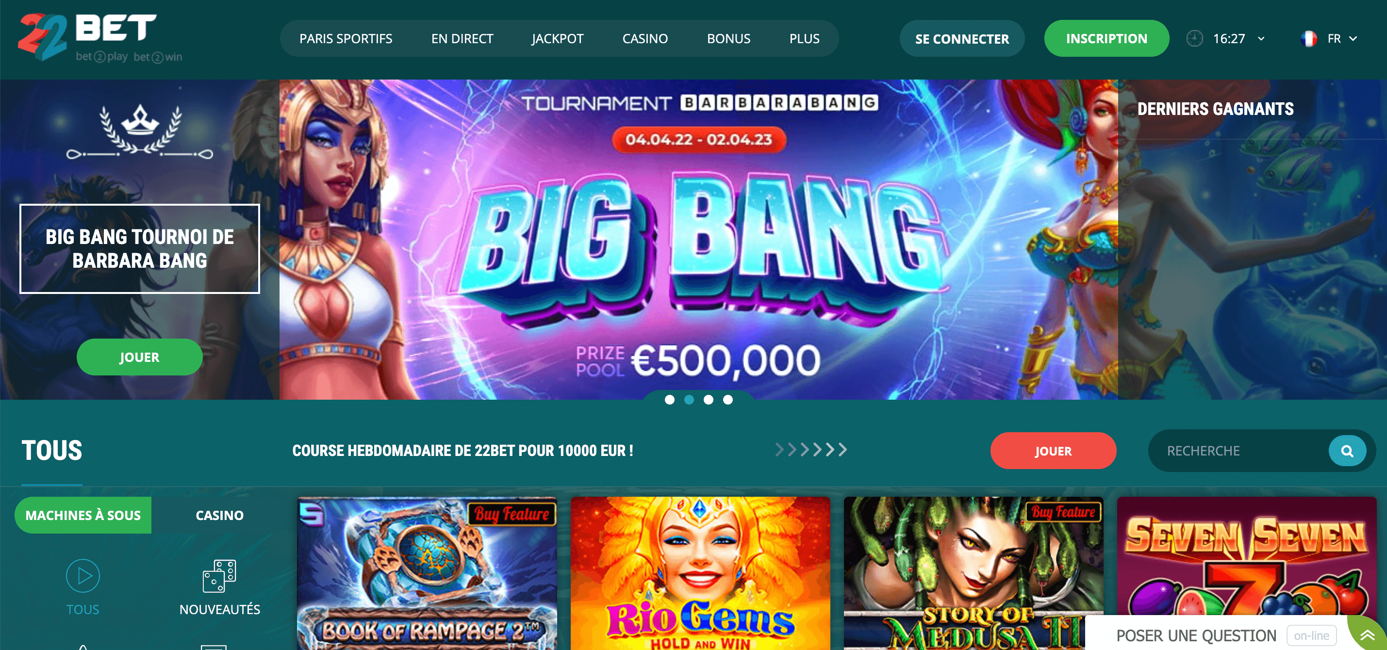 Casino 22Bet