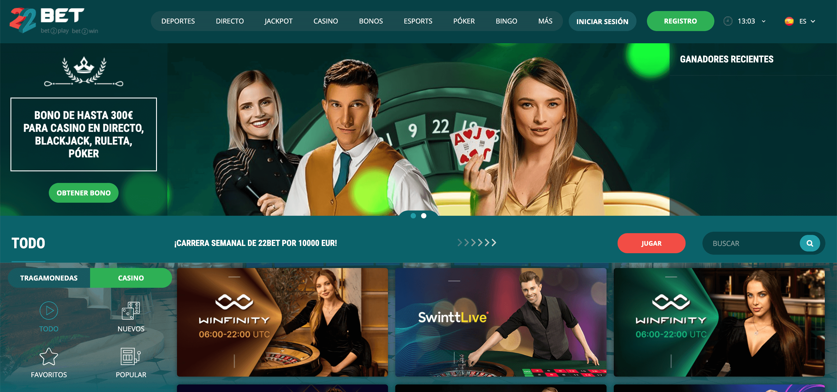 22Bet Casino