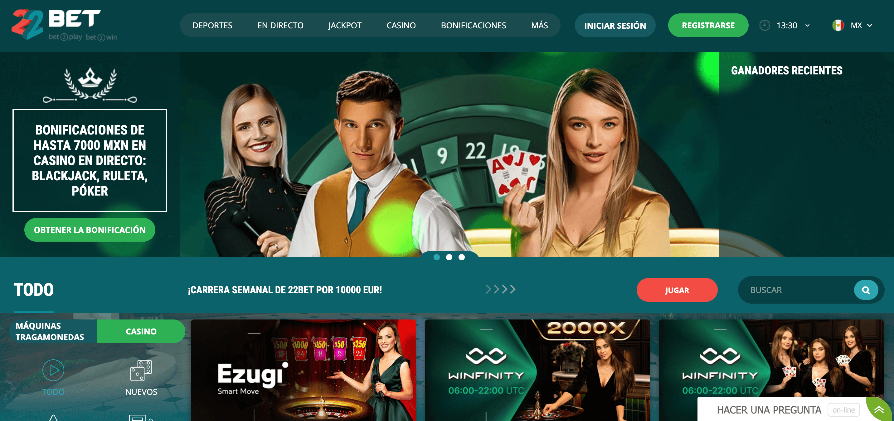 22bet Casino