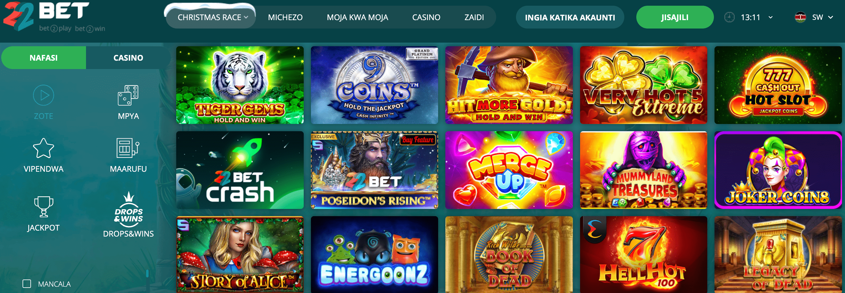 22Bet Popular