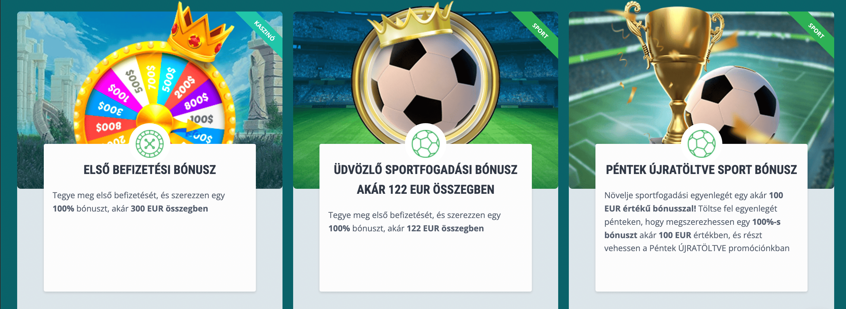22Bet üdvözlő bónusz